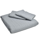 Nurture Homes Solid Bedcover Grey 1.5.1